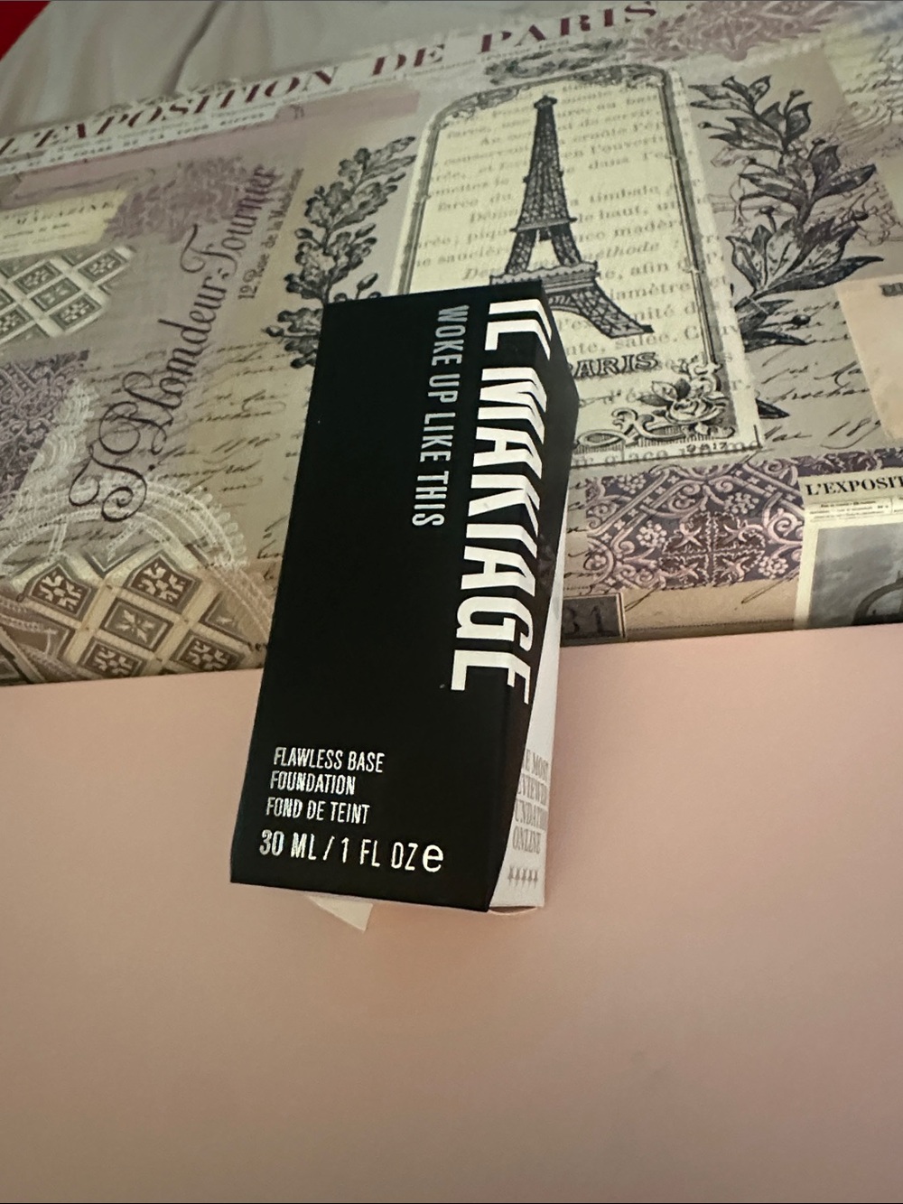 LATIKKATAGE "Wake Up Like This" Flawless Base Foundation - Black Packaging